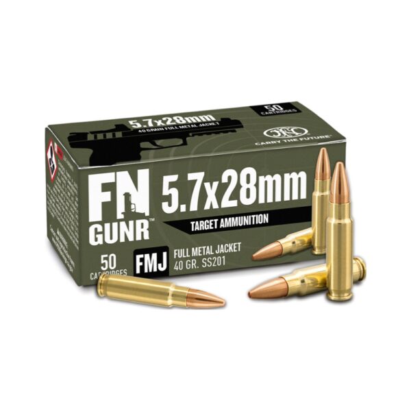 FN GUNR SS201 Target Ammo 5.7x28mm 40gr FMJ 50rd