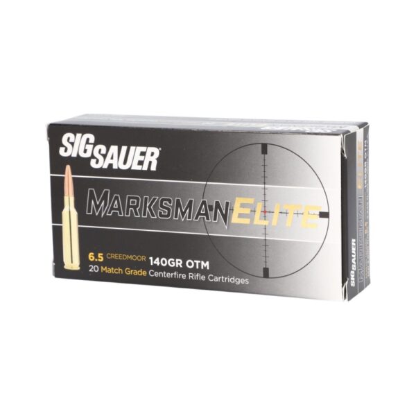 SIG Sauer MARKSMAN ELITE MATCH GRADE 6.5mm Creedmoor 140gr OTM 20rd
