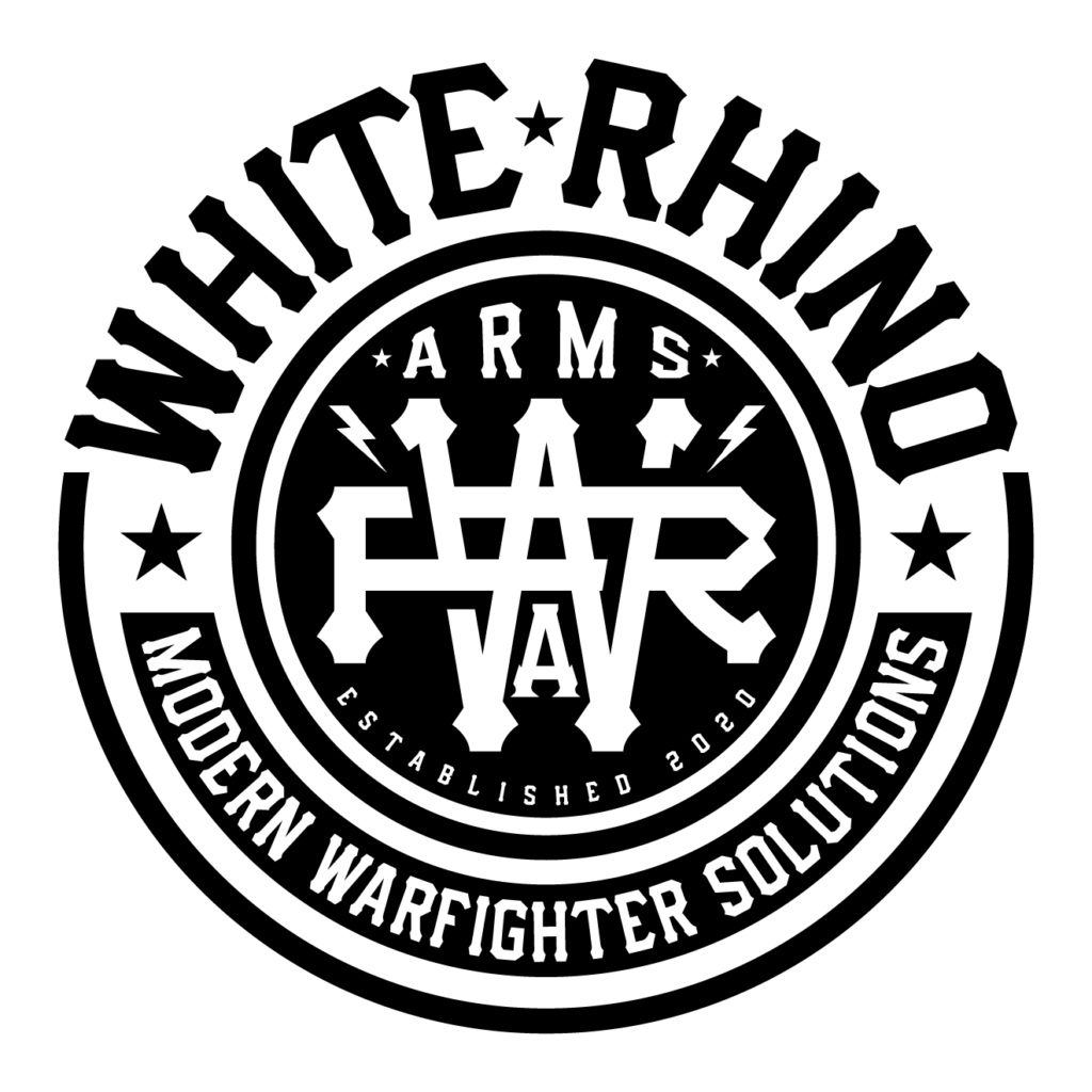 White_Rhino_Arms_WRA_Circle_Stacked_Black_Letters_White_Background